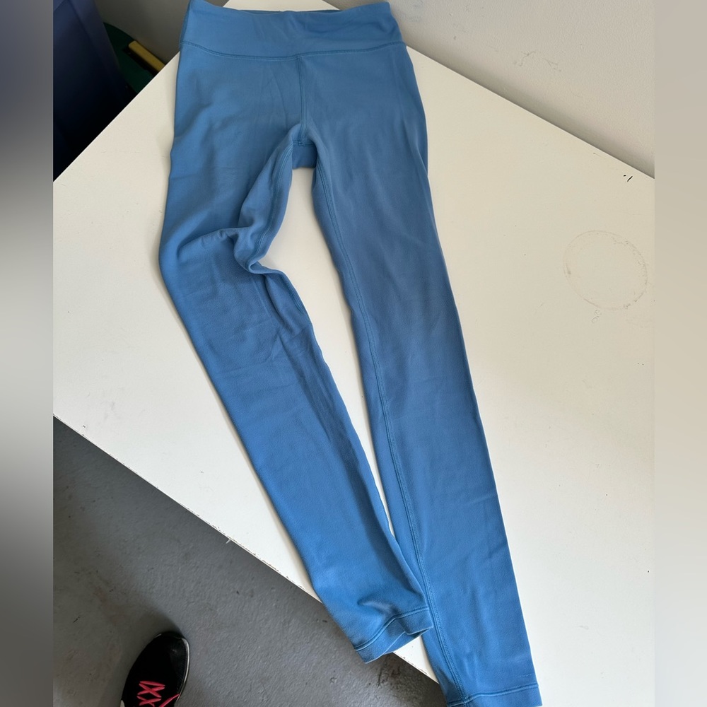 Athleta Girl blue leggings